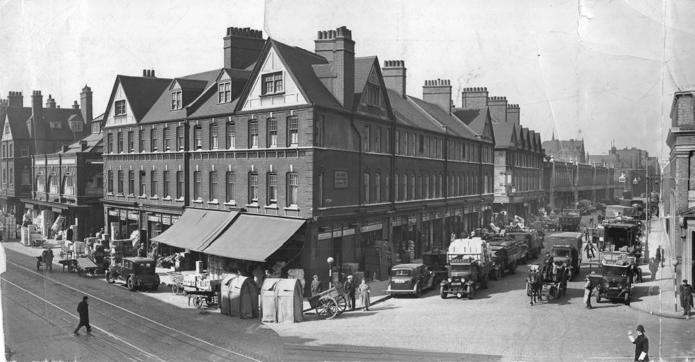 Old Spitalfields Market Brushfield Street circa 1938