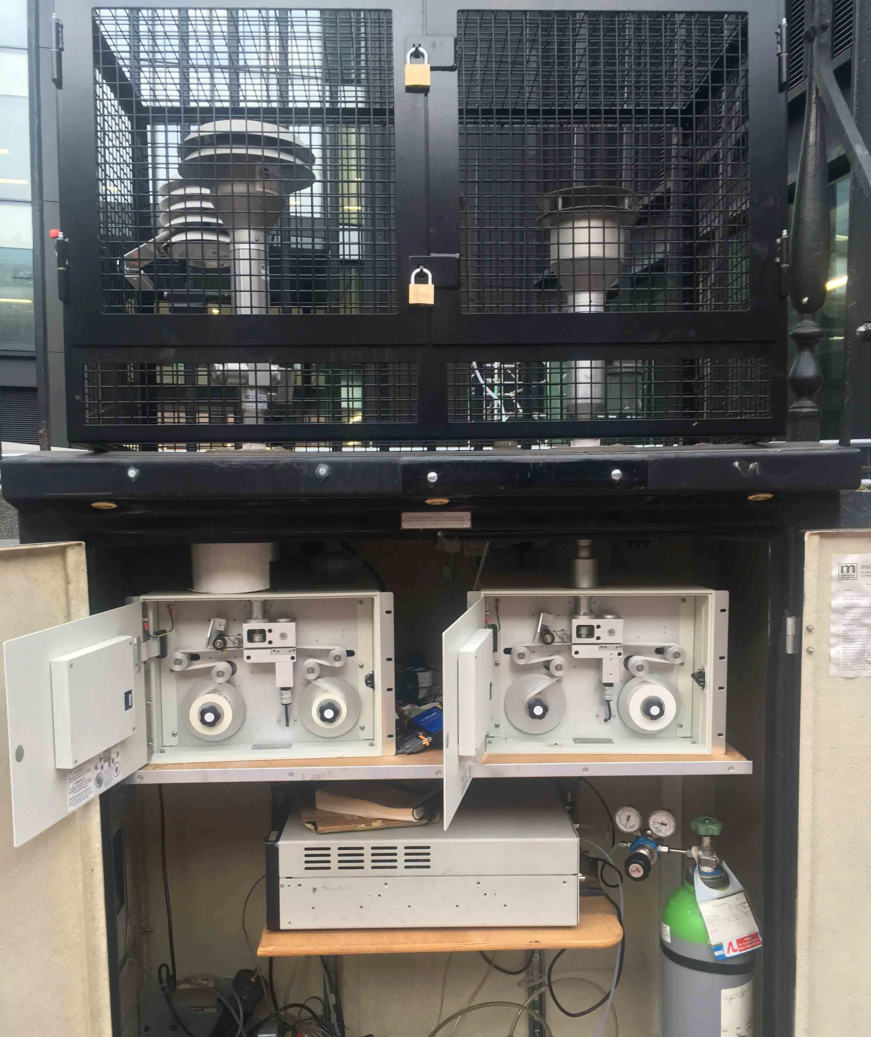 Beta attenuation mass (BAM) monitors measuring particulate matter (PM10 and PM2.5)