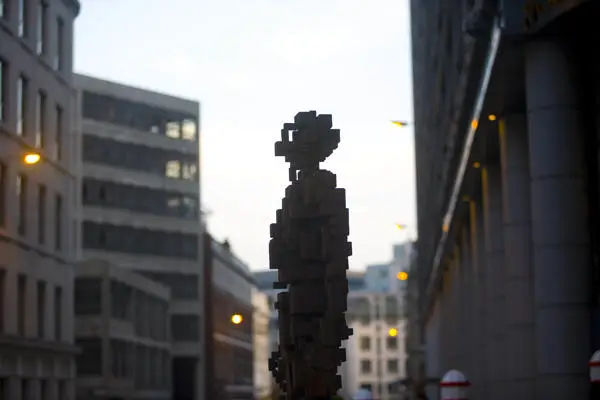Antony Gormley’s Resolution sculpture